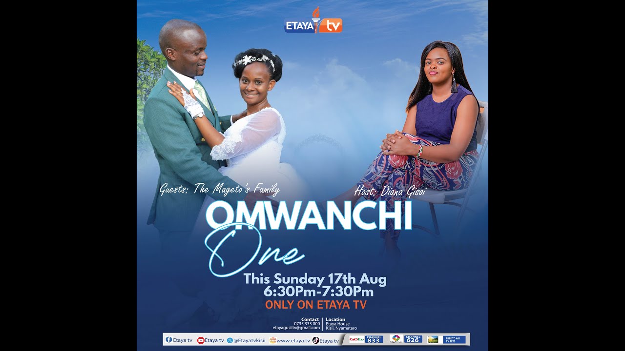 LIVE|| The Mageto's Love Story On Omwanchi One With Diana Gisoi - 17/08/25 #omwanchione