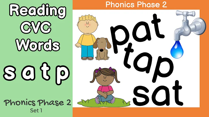 CVC Words | Blending for Reading | Phonics Phase 2 Set 1