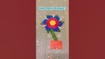 How many hexagons? EP.11 #patternblocks #math #toys #education #game #puzzle #geometry