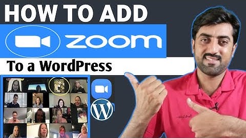 How to Host and Join a Zoom Meeting with WordPress - Zoom Integration with Website