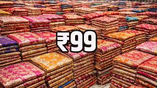 Tamilnadu's largest Saree Factory | saree factory in tamilnadu | poonam saree wholesale market screenshot 1