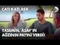 Yasemin, Asaf'ın ağzının payını verdi! - Çatı Katı Aşk 9. Bölüm