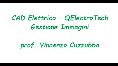 QElectroTech - 08 - gestione Immagini
