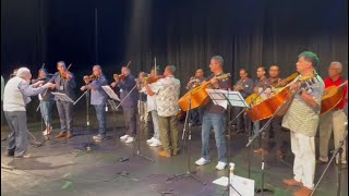 2022 Mariachi Spectacular - Los maestros tocando Cielito Lindo Huasteco