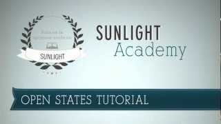 OPEN STATES TUTORIAL