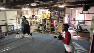Philly's James Too Sharp Barnett, 13, trains at Bozy's Dungeon