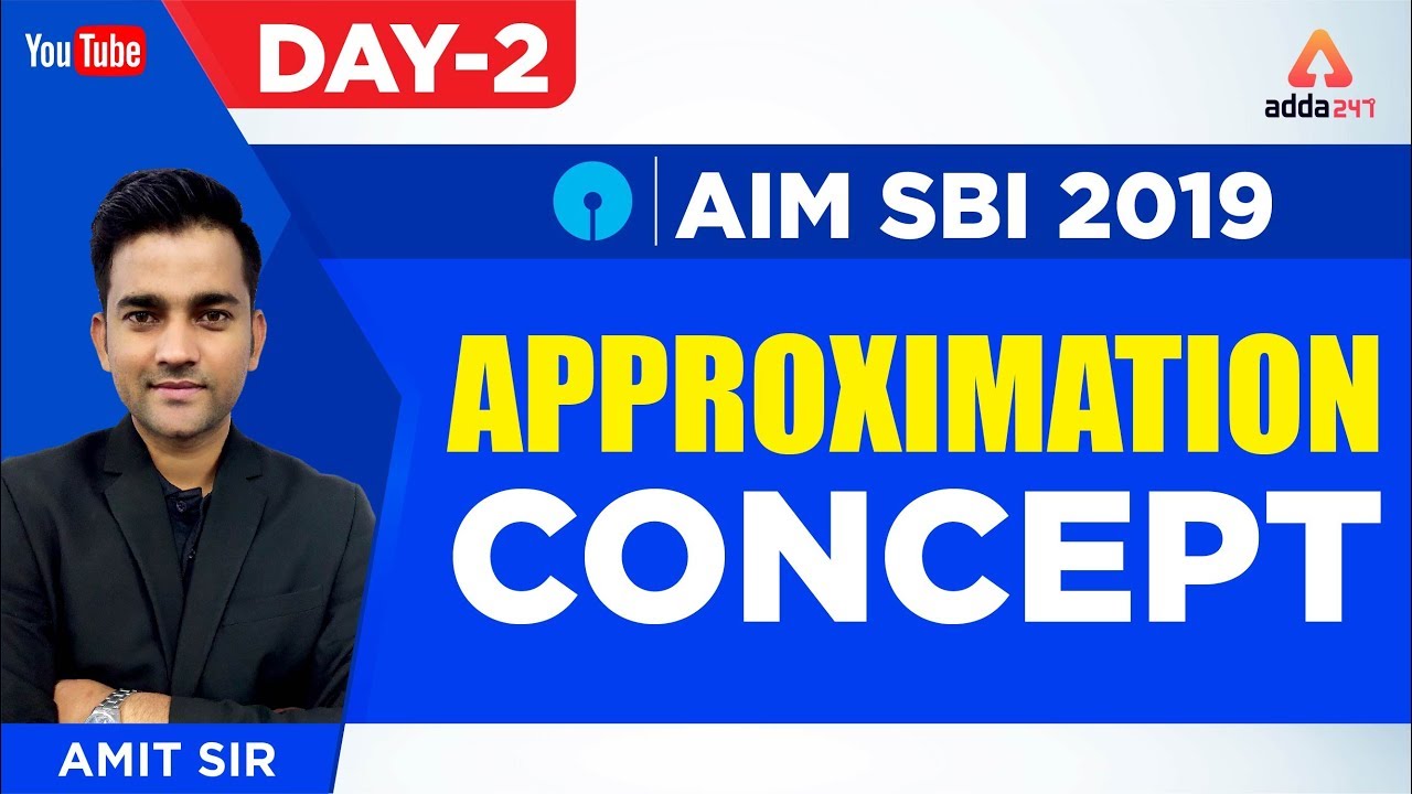 SBI PO 2019 | Approximation Concept | Aim  SBI 2019 | Maths