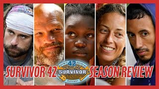 SURVIVOR 42 l Season in Review (Survivor Buffs + Survivor Hot Takes)