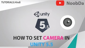 3. Unity 5.5, 2D Game - Camera Setting | Hindi Game Making