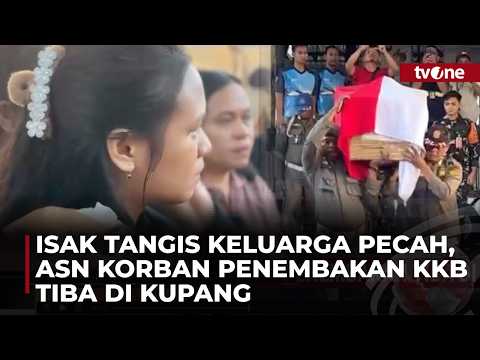 Jenazah Korban Kebiadaban Anggota KKB Tiba di Kampung Halaman NTT