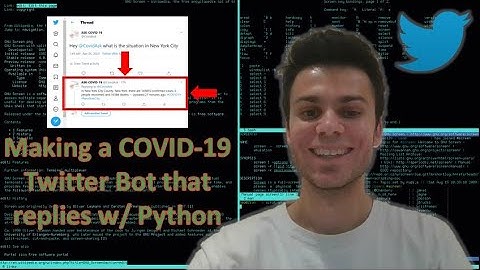 MAKING A COVID-19 TWITTER BOT THAT REPLIES WITH PYTHON