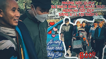 Những Góc Quay! Sư Thích Minh Tuệ Khất Thực Hoan Hỷ Tốt Đẹp | Sáng 5/11 tại Thôn 6 #thíchminhtuệ