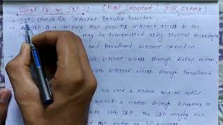 What Is Isp || Internet service Provider|| ISP #dowithme #networking #notes