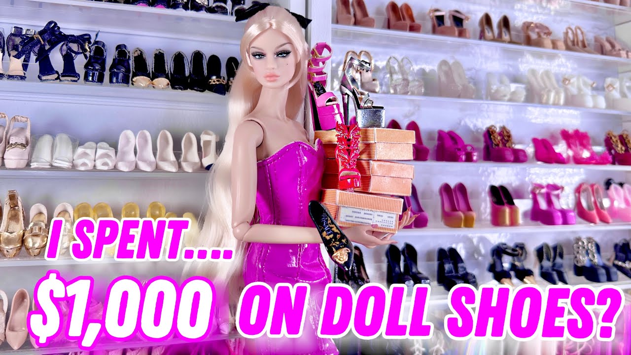 Кукольная обувь на заказ стоимостью 1000 долларов?! | Роскошный выбор игрушек Barbie & Integrity ...