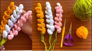 Crochet flower for beginners 🙀😘|How to make a crochet flower #crochet #diy #handmade #crochet