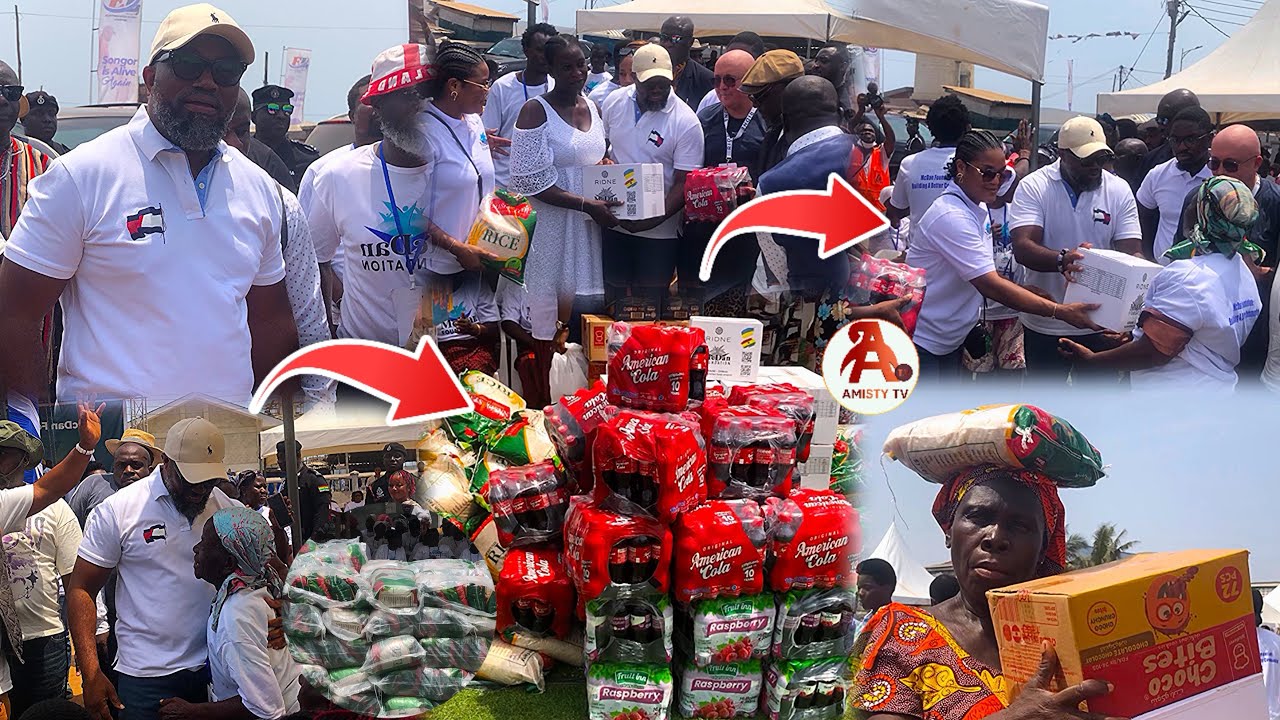 Ghanaian Multimillionaire of McDan & Wife Bring Joy to Feeding 7,000Widows & Single Mothers in Accra