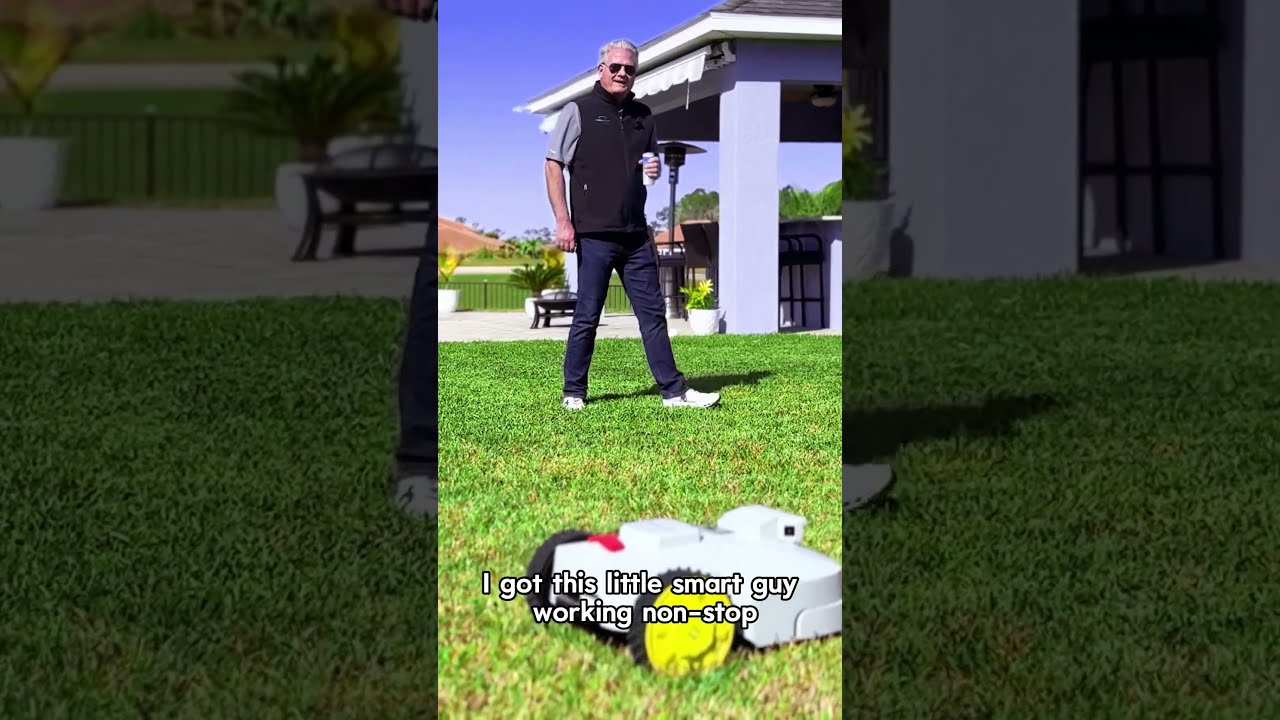 Imagine Weekends Without Sweating Behind A Mower 