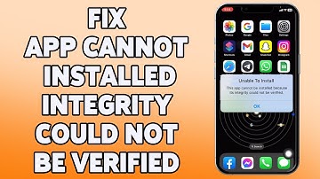 Fix The Problem "This app cannot be installed because its integrity could not be verified" | iPhone