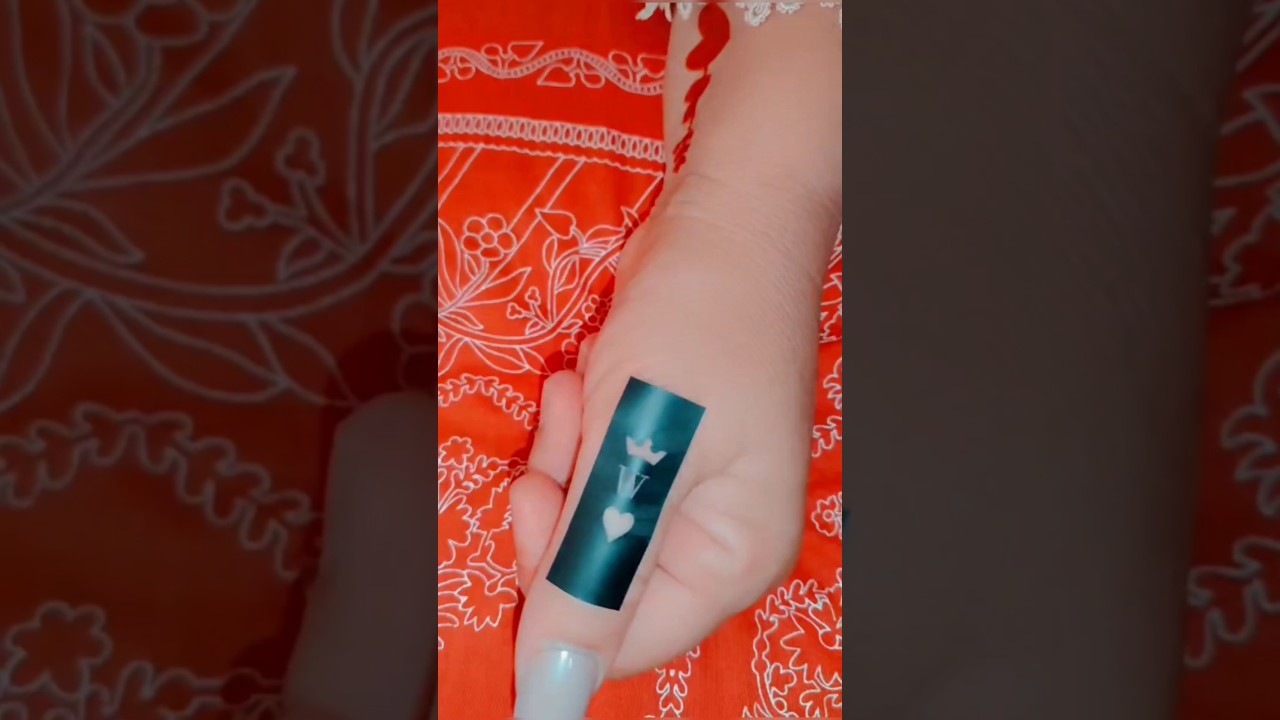 beautiful tattoo sticker design  #shorts