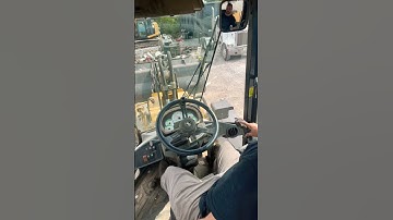 Controls On Cat 930H Wheel Loader #heavyequipment #caterpillar #work #like #bluecollar #satisfying