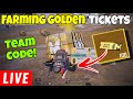 Metro Royale LIVE 🔴: Farming Golden Tickets 🎫 | TeamCode | Pubg Mobile | #MetroRoyale #Live