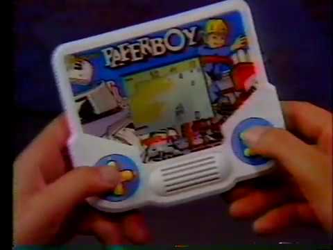 paperboy handheld game