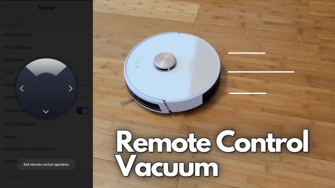 HONITURE Q5, 2-in-1 Robot Vacuum and Mop Cleaner with XL-600ml Dustbin,  2000Pa, 100mins Runtime, LCD Display, Voice & APP Control, Self-Charging