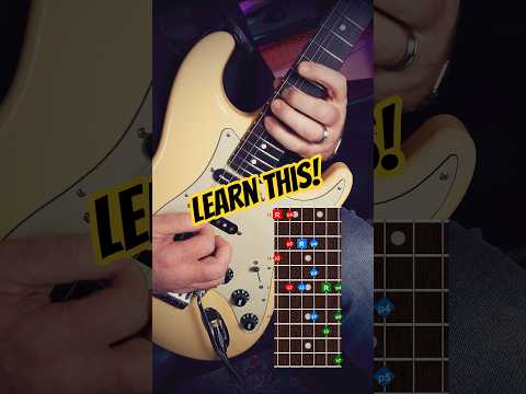 Pentatonic Octave Shred Patterns (see 📌 for tab) #shredguitar #guitarshorts