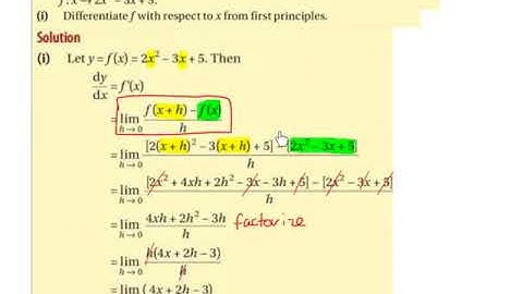 LC HL differentiation from first principles