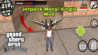 jetpack metal vingis mod in gta sa Android || jetpack mod for gta sa Android || QRS Gamerz screenshot 5