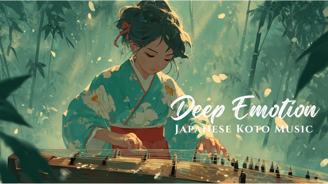 Deep Emotion Japanese Koto Music | Calm Zen Ballad for Focus & Relaxation | WABISABI