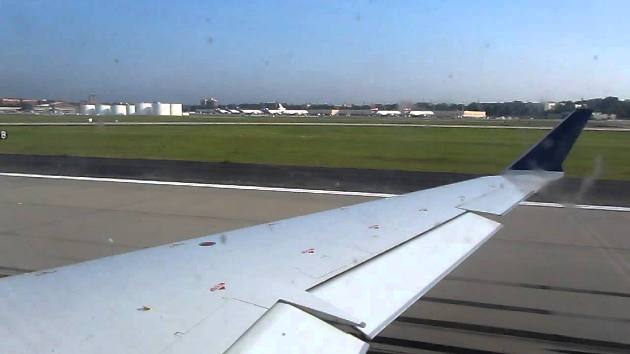 Beautiful HD mornign Takeoff Atlanta delta crj900 flight to moline YouTube