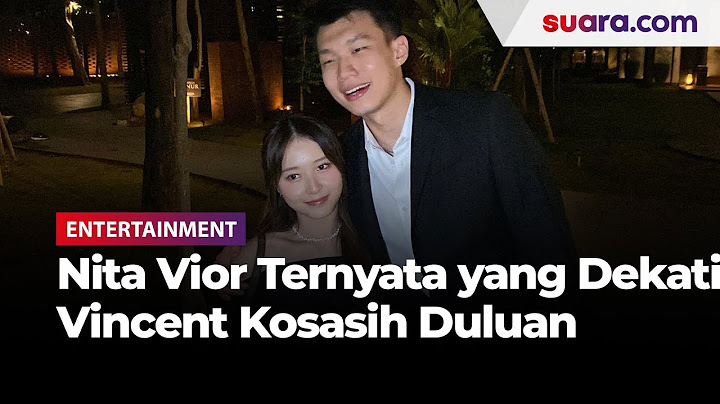 Kini Mau Menikah, Nita Vior Ternyata yang Dekati Vincent Kosasih Duluan