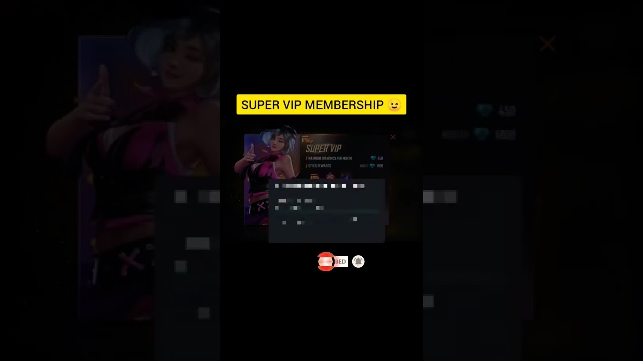 Top Up Super Vip Membership 😉😉||