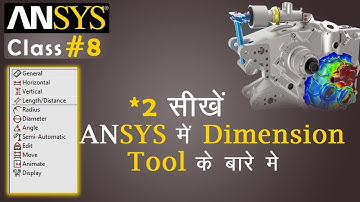 8 ansys design modeler dimension toolbar part2