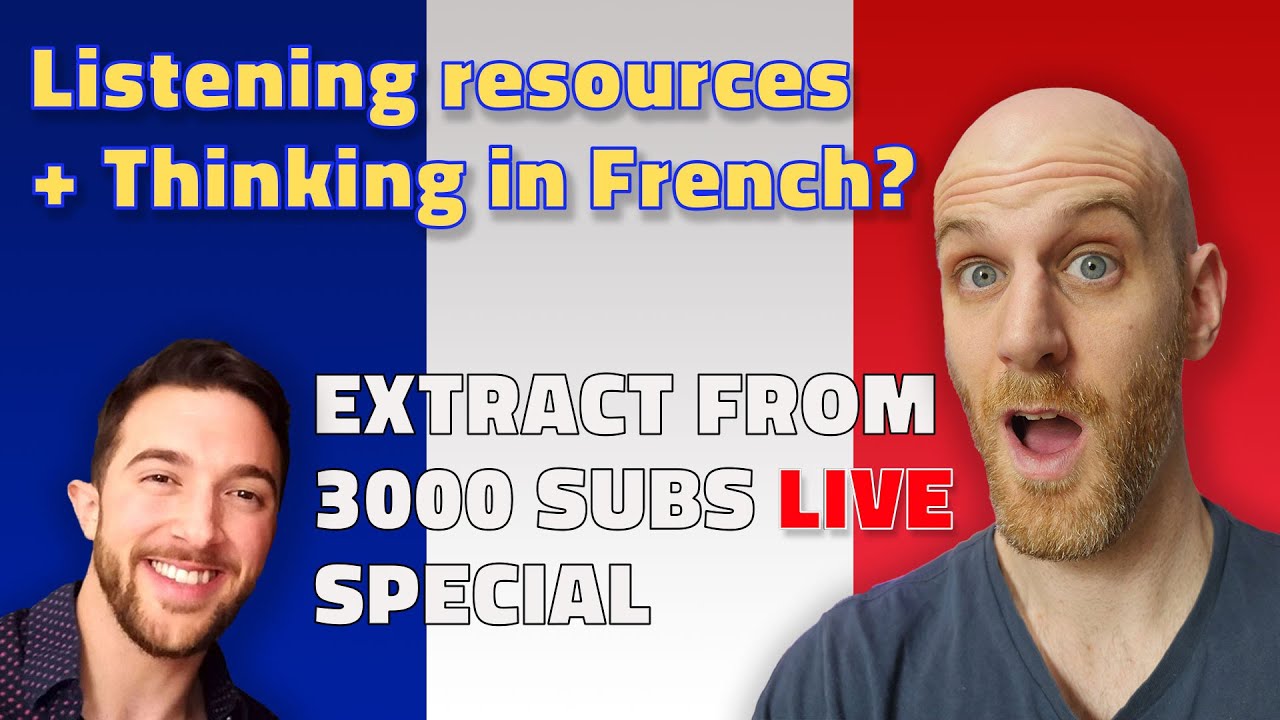 Best radio stations for French + Do we think in French? = 3000 subscribers  Livestream extract - YouTube