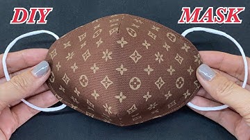 Diy New Style Breathable Face Mask (Easy Pattern All Size S M L) Easy To Make Sewing Tutorial |