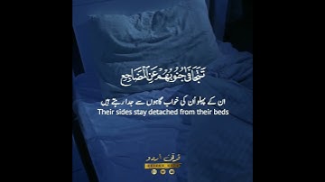 🌒✨تتجافى جنوبهم عن المضاجع✨سورة السجدة: ١٥،١٦|أحمد خضر|As Sajdah:15,16|Ahmed Khedr
