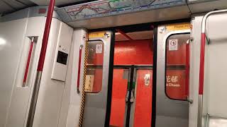 港鐵港島綫列車(A153/A254) 關門片段 ( B5 ) - A153