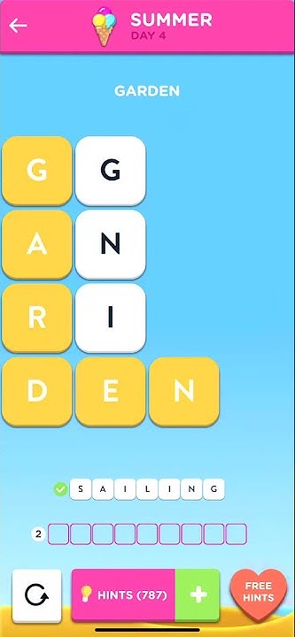 Wordbrain 2 Summer Event 2023 [DAY 4] Wordbrain 2 Answers YouTube