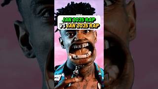 January 2025 Rap Vs January 2024 Rap