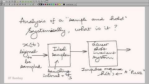 EE210x S323 Sample and Hold as a System IIT Bombay
