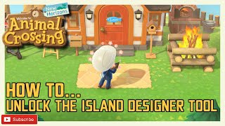 HOW TO GET 3 STAR ISLAND RATING IN ANIMAL CROSSING NEW HORIZONS - Unlock the island designer app! screenshot 4