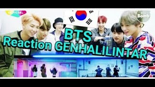 New! Reaction BTS To Gen Halilintar  MIC Drop MV Cover