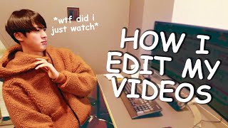 how i edit ✨ MY VIDEOS ✨ (a possibly (un-)helpful guide) screenshot 1