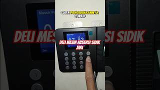 Download Lagu Deli Mesin Absensi Sidik Jari modern, praktis, dan bikin absensi kerja lebih efisien#MesinAbsensi MP3