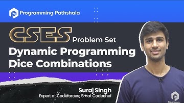 Dice Combination | CSES - Dynamic Programming Set | Problem 1/19