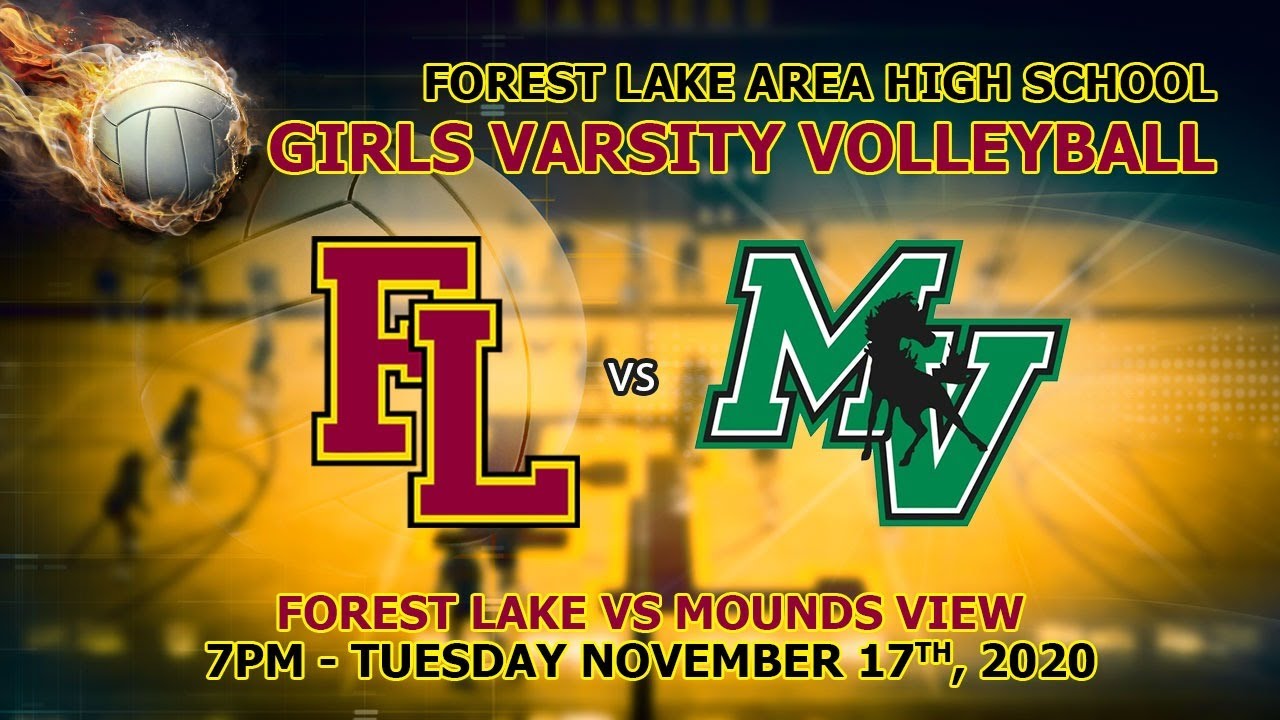 FL Girls Varsity Volleyball vs Mounds View LIVE YouTube