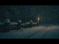Calming Snowfall with Whispering Winter Wind | Relaxing Winter Ambience for Sleeping