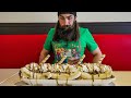 HOLLYWOOD CONE'S TITANIC BANANA SPLIT CHALLENGE | CANADA PT.1 | BeardMeatsFood